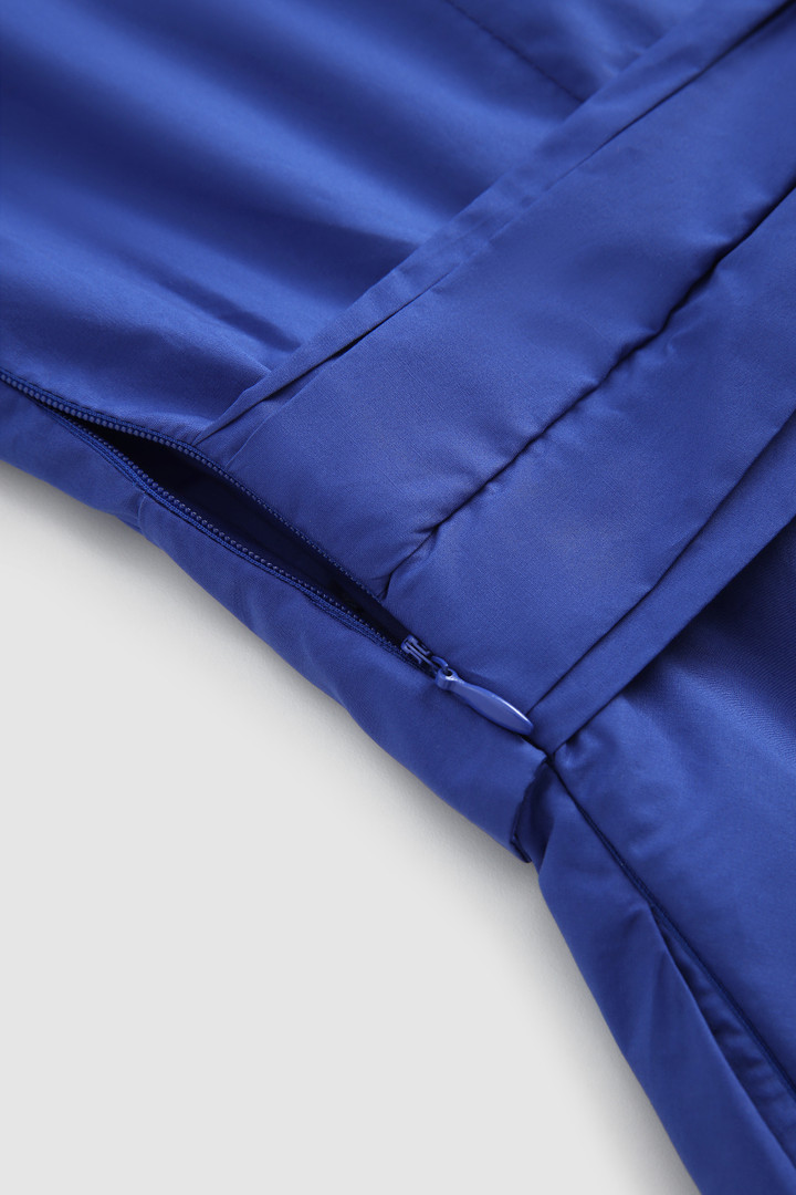 Short Dress in Cotton Poplin Blue photo 6 | Woolrich