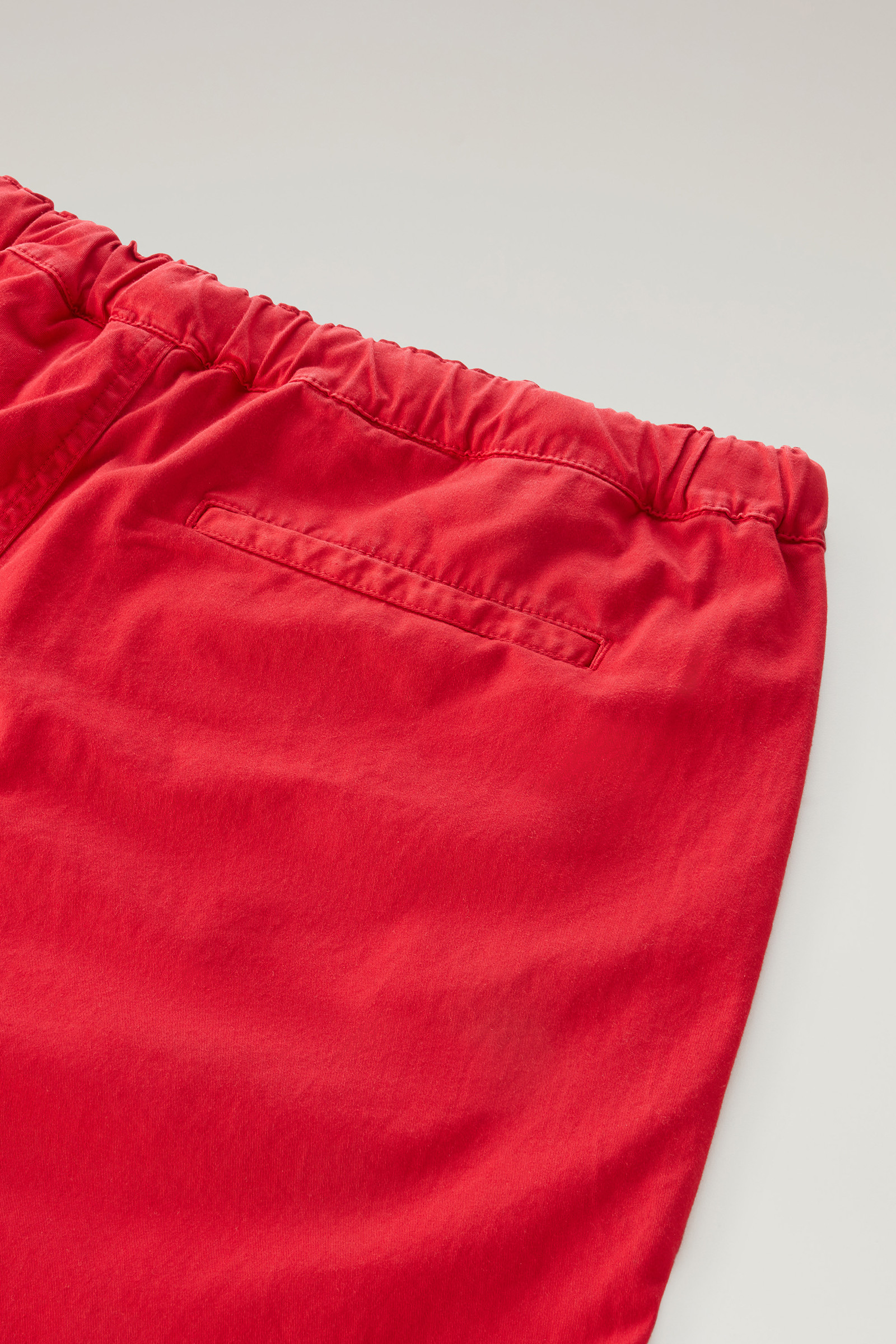 Pantaloncini Chino tinti in capo in cotone elasticizzato rosso photo 7 | Woolrich