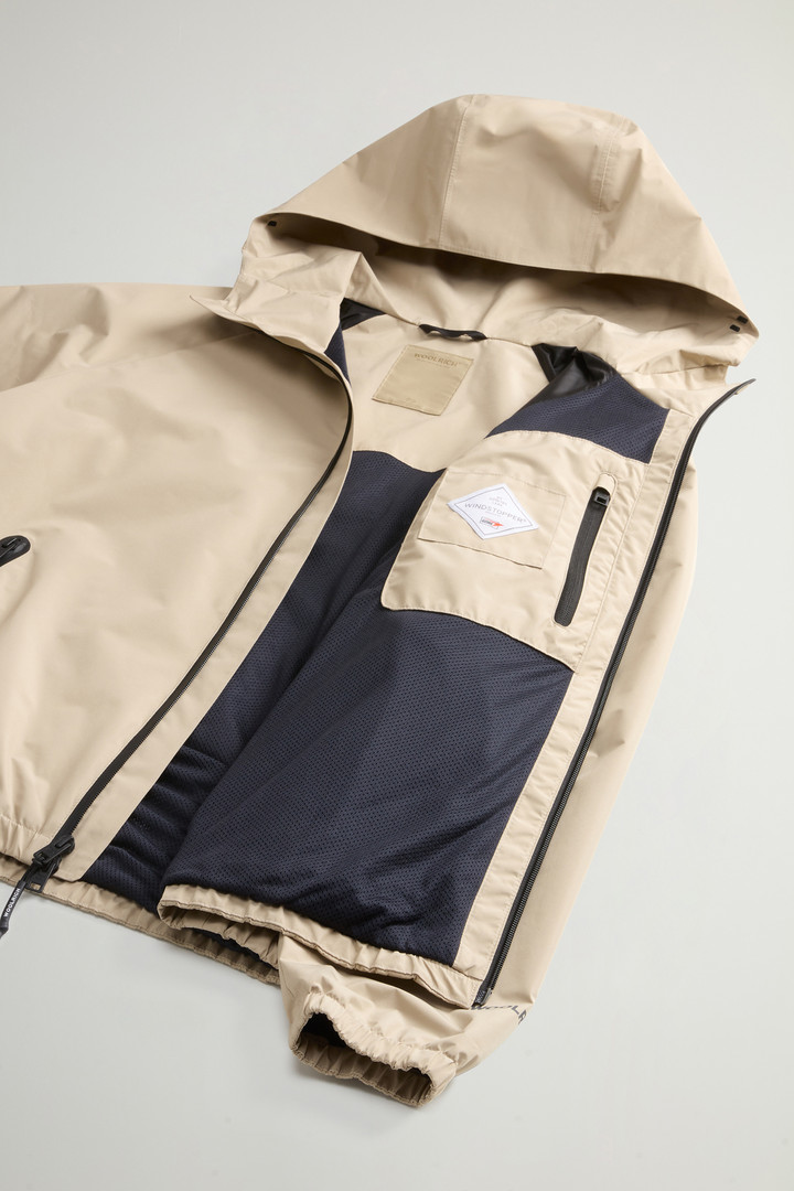 Hooded Jacket in WINDSTOPPER GORE-TEX Beige photo 9 | Woolrich