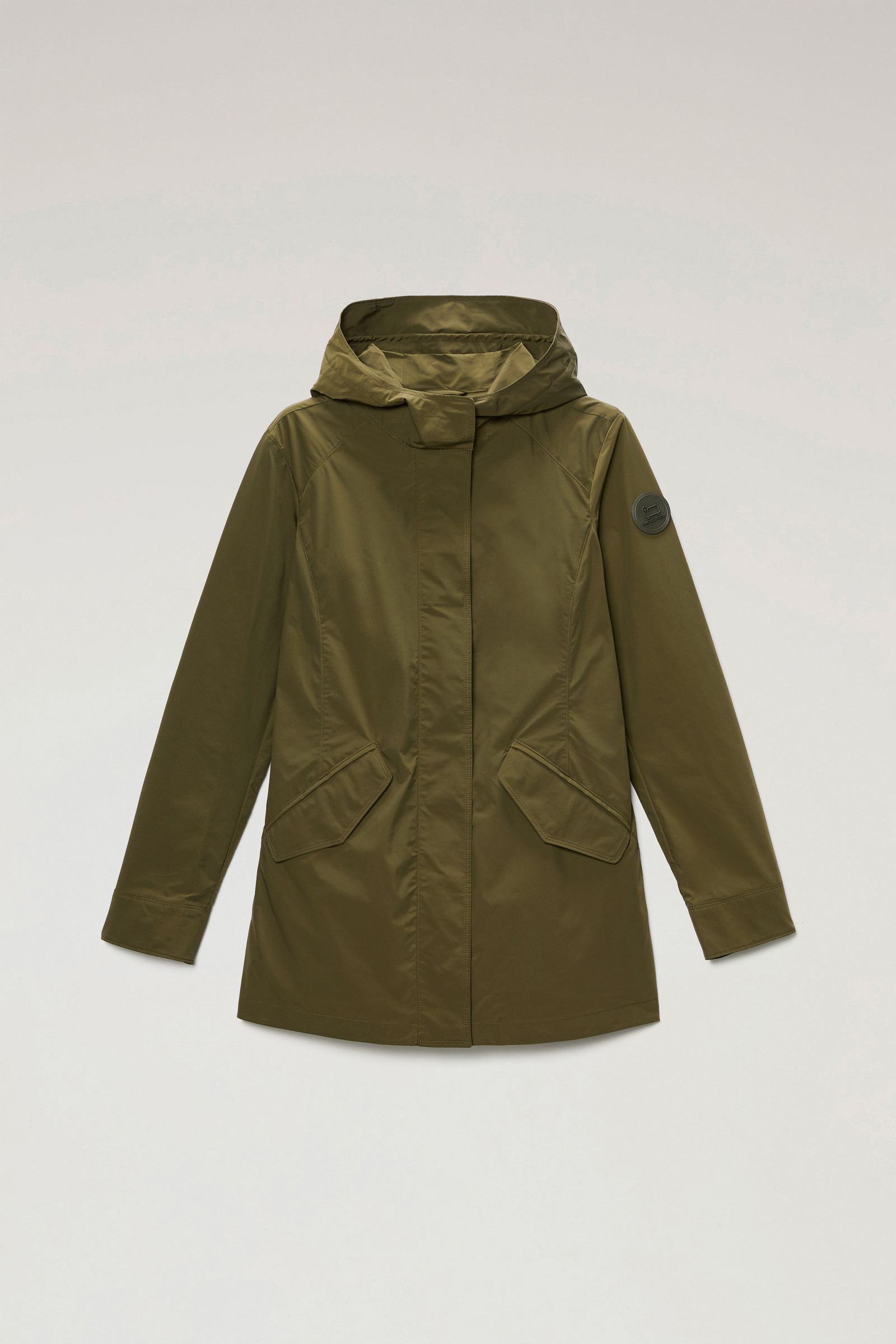 Women's Summer Parka in Urban Touch Green