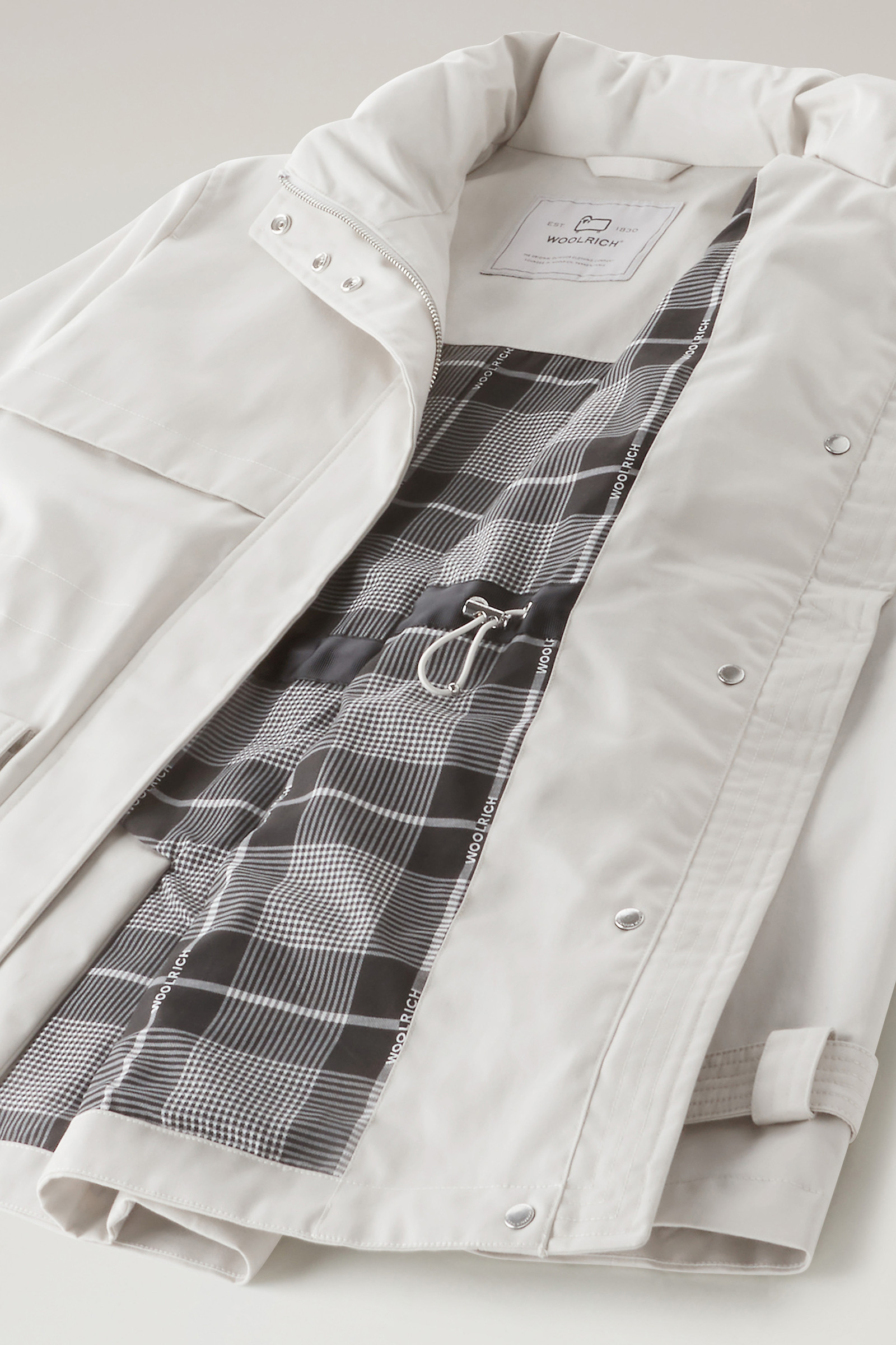Giacca Havice con cappuccio richiudibile bianco photo 11 | Woolrich