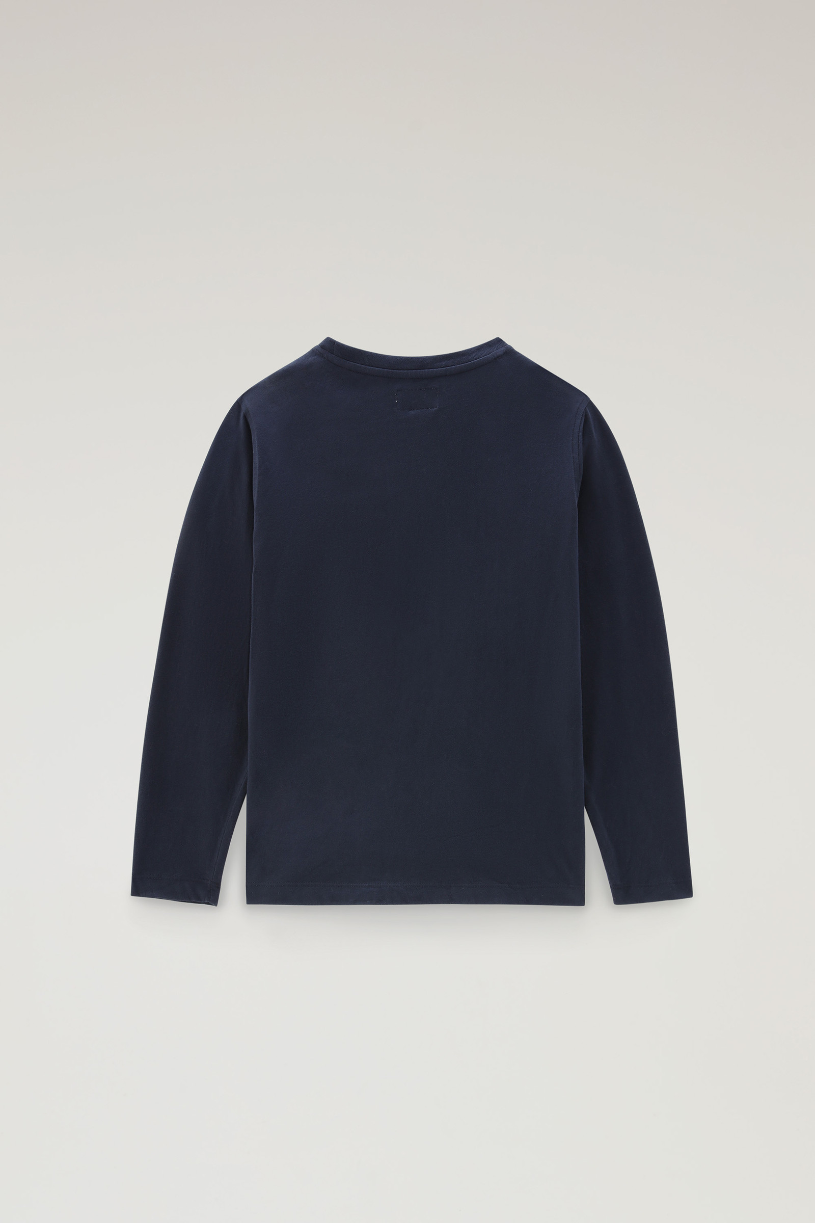 Boys' Long-Sleeved Flag Tee Blue photo 2 | Woolrich