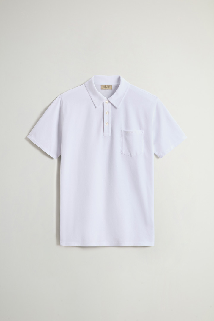 ICE COTTON POLO White photo 5 | Woolrich