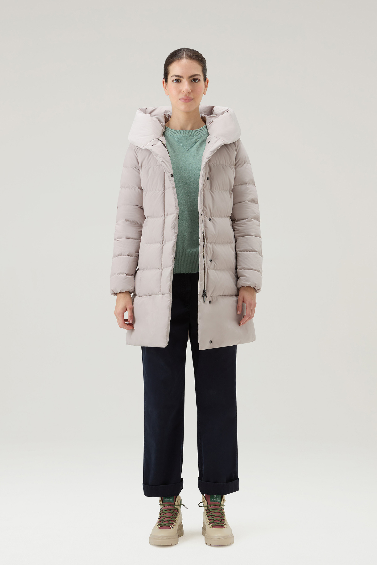 Puffy Prescott Parka in Urban Touch - Women - Taupe