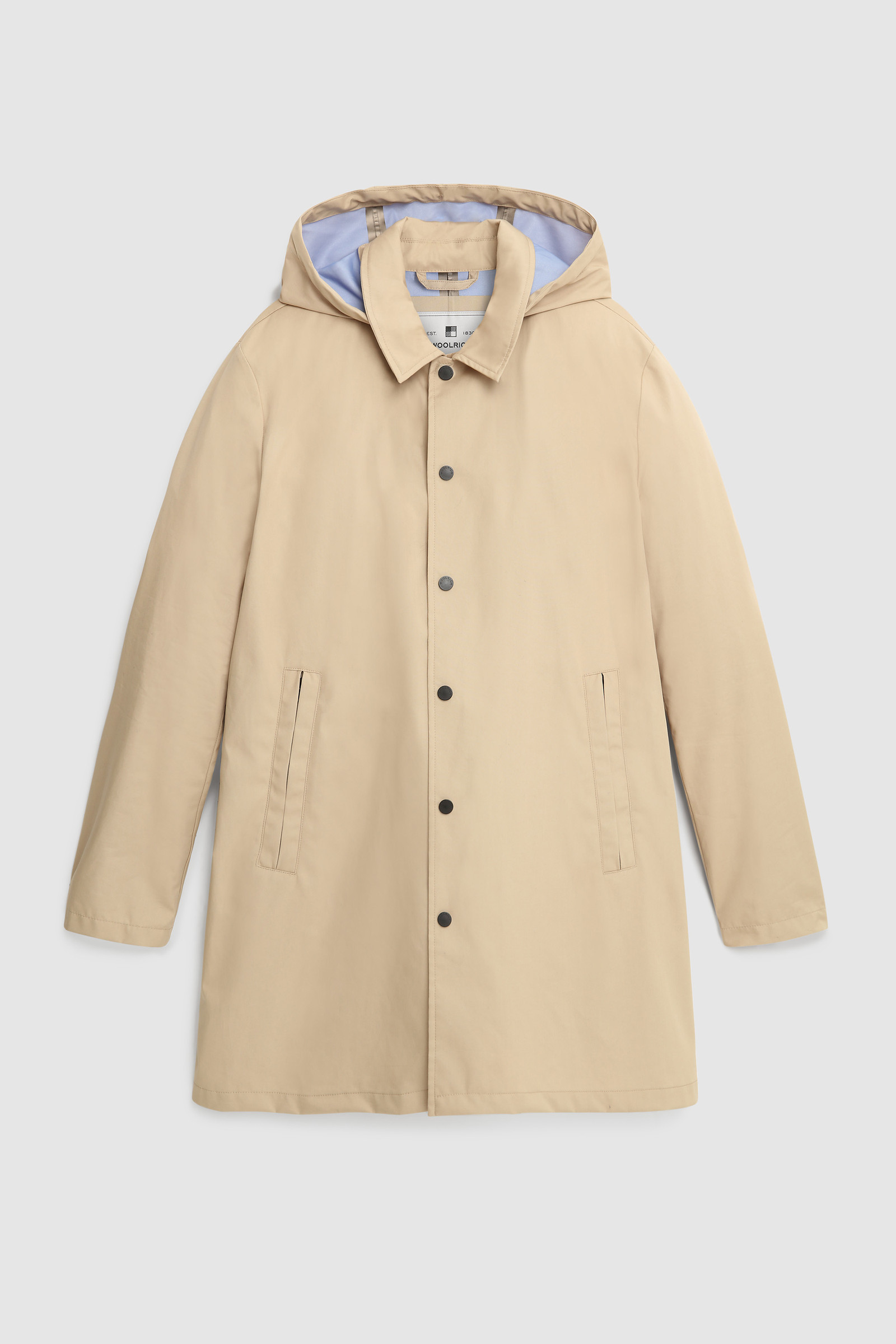 Triple-layer cotton car coat