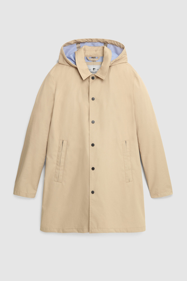 Triple-layer cotton car coat