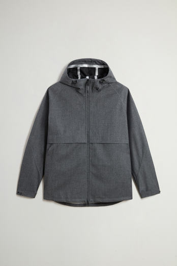 Jacket in Italian Pure Virgin Wool by Todd Snyder Gray photo 1 | Woolrich