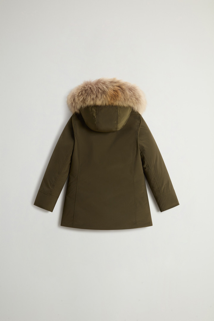 Girls’ Arctic Parka in Urban Touch Green photo 2 | Woolrich