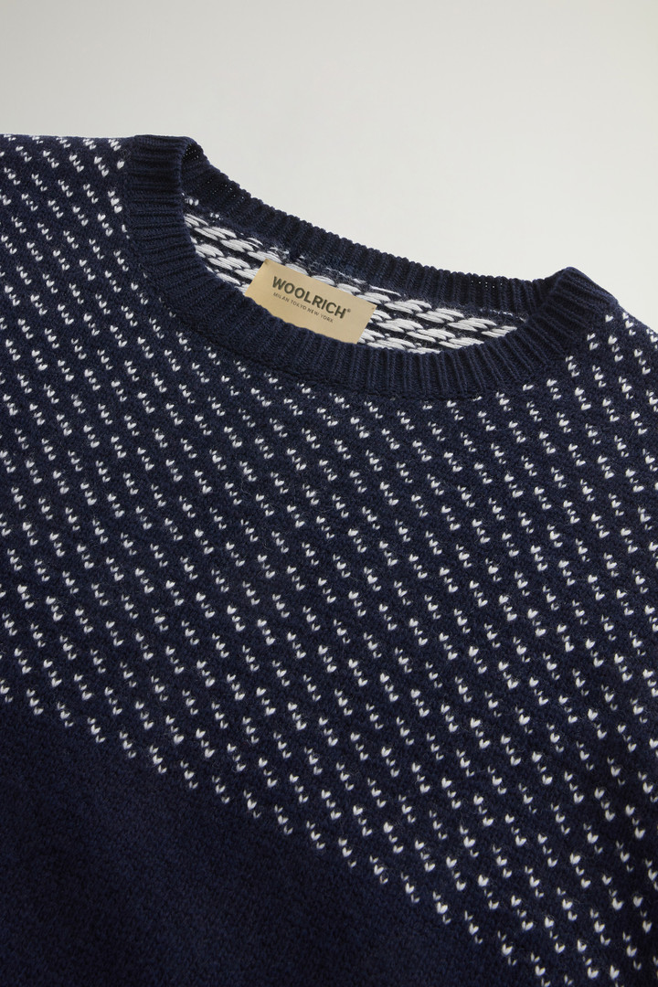 BIRDEYE CREWNECK Blue photo 6 | Woolrich