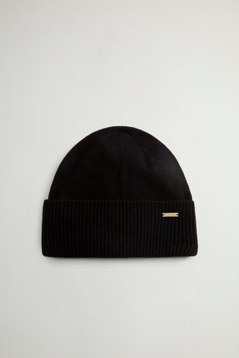Pure Cashmere Beanie Black | Woolrich