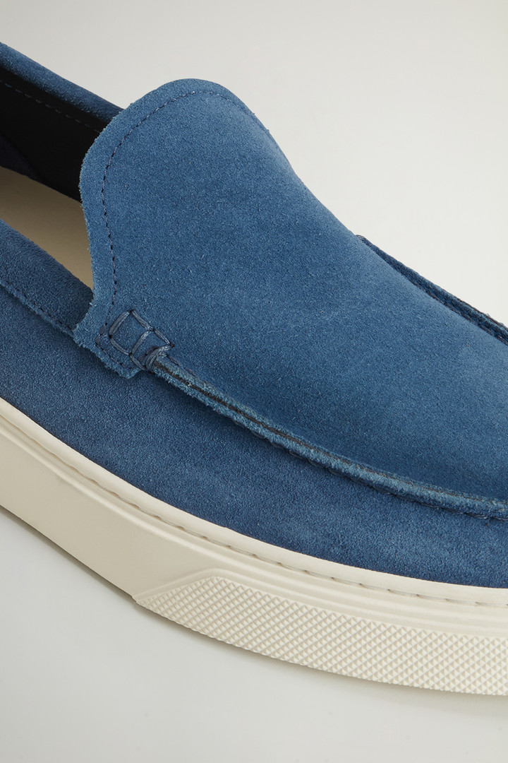 Suede Loafers Blue photo 5 | Woolrich