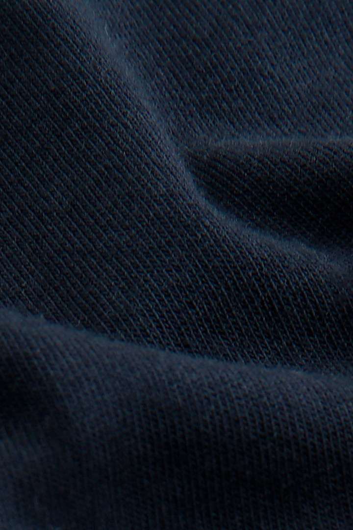 Macro logo t-shirt Blue photo 7 | Woolrich