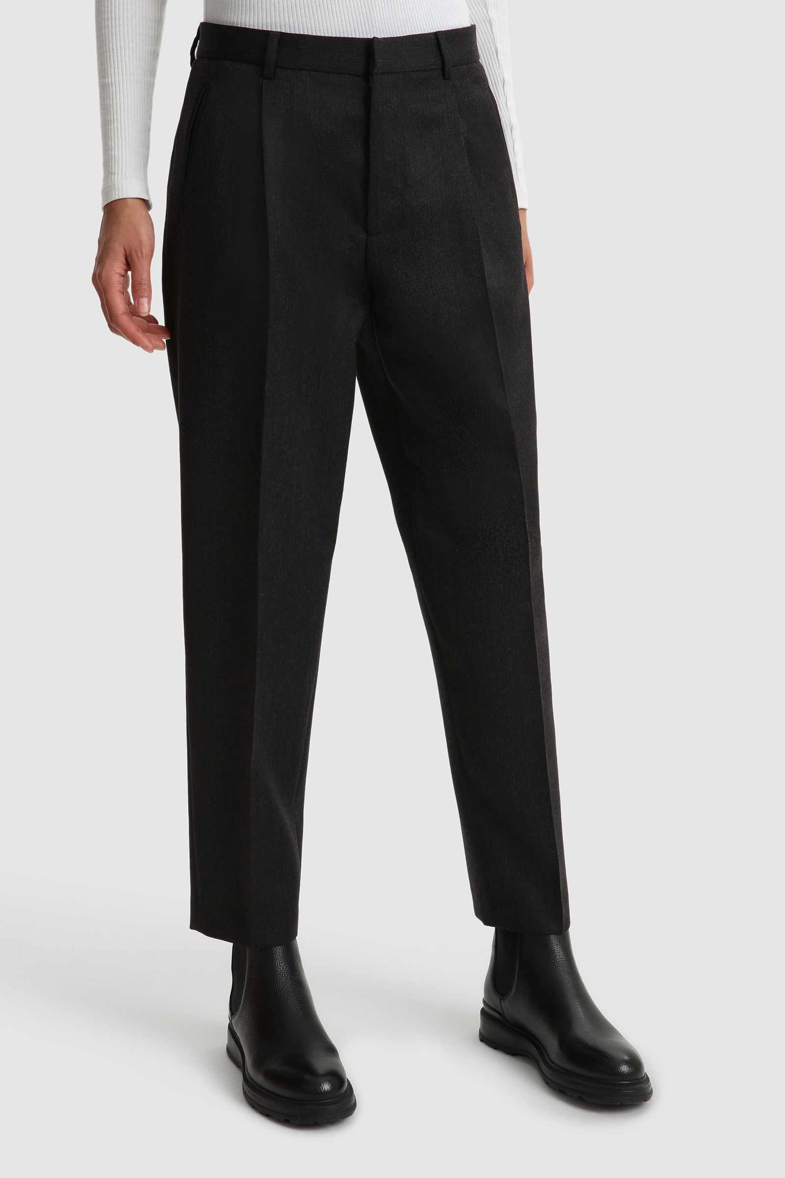 Wool Pant in virgin wool