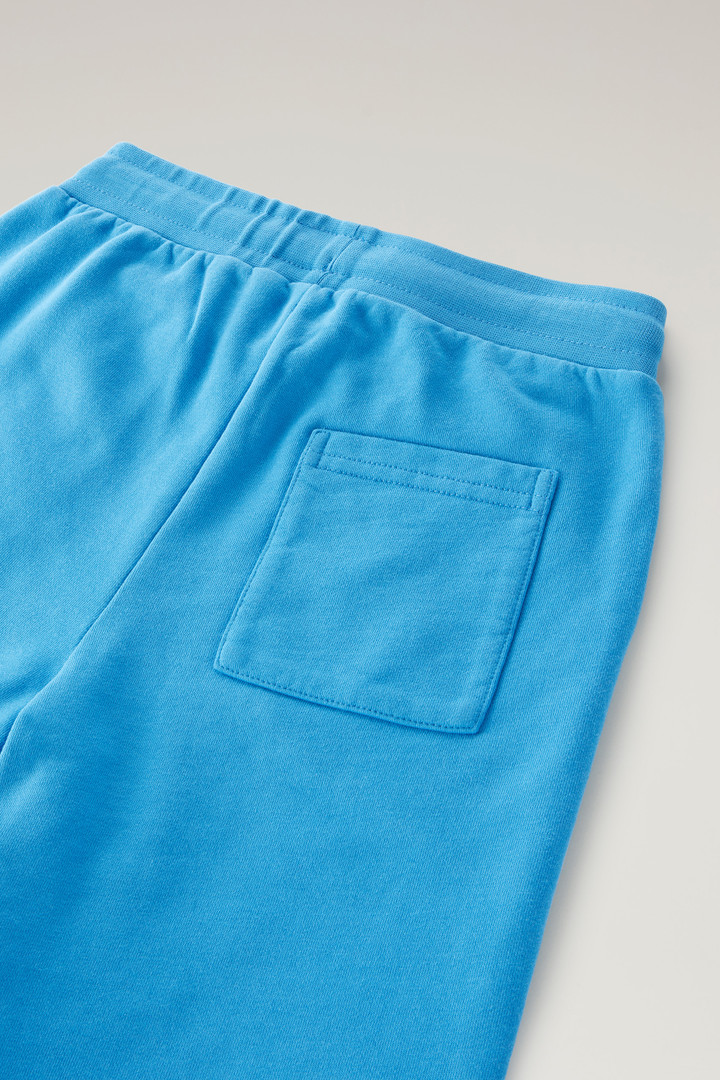 Boys' Shorts in Pure Cotton Blue photo 3 | Woolrich