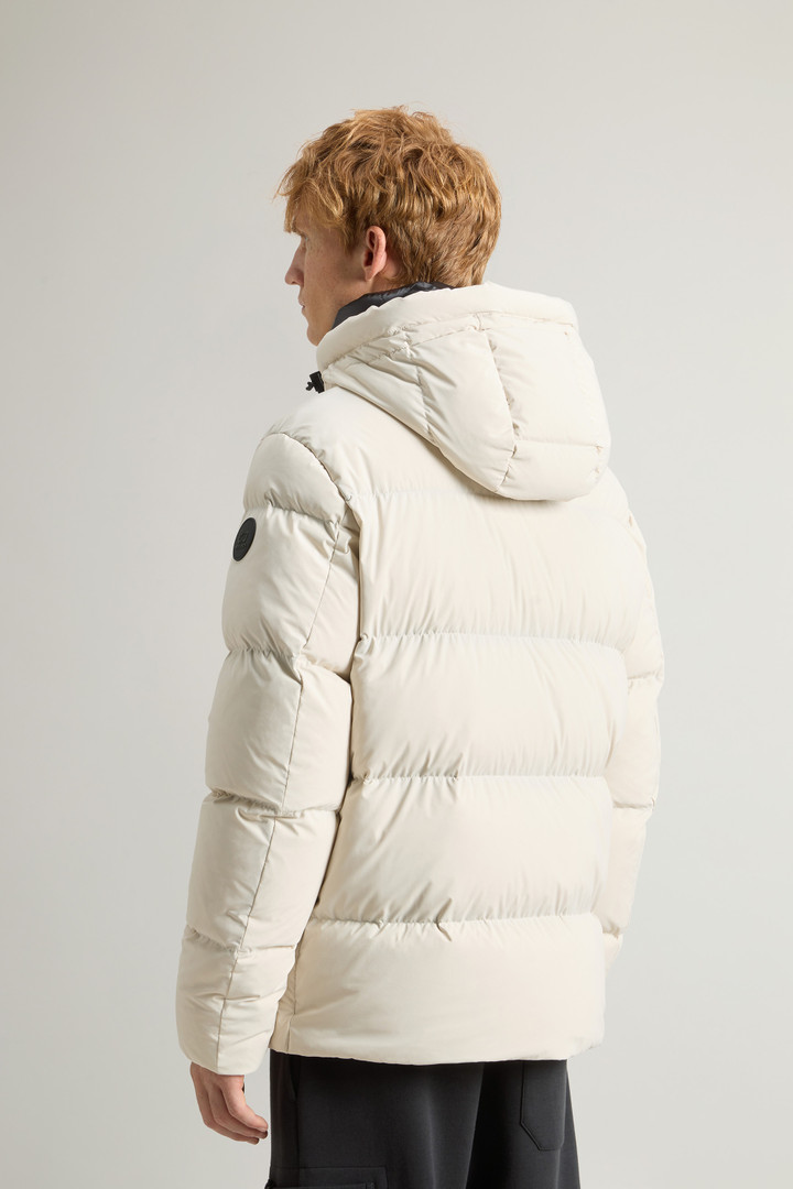 Sierra Supreme Down Jacket in Stretch Nylon Men White