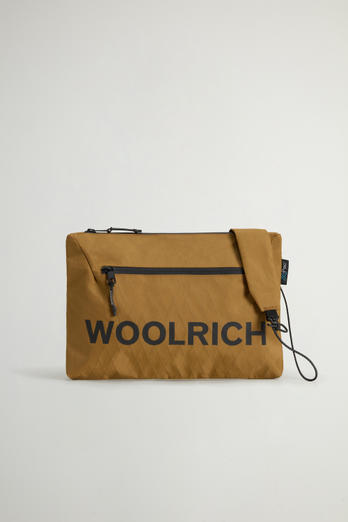 Crossbody Bag with Logo in X-PAC by Todd Snyder Brown | Woolrich