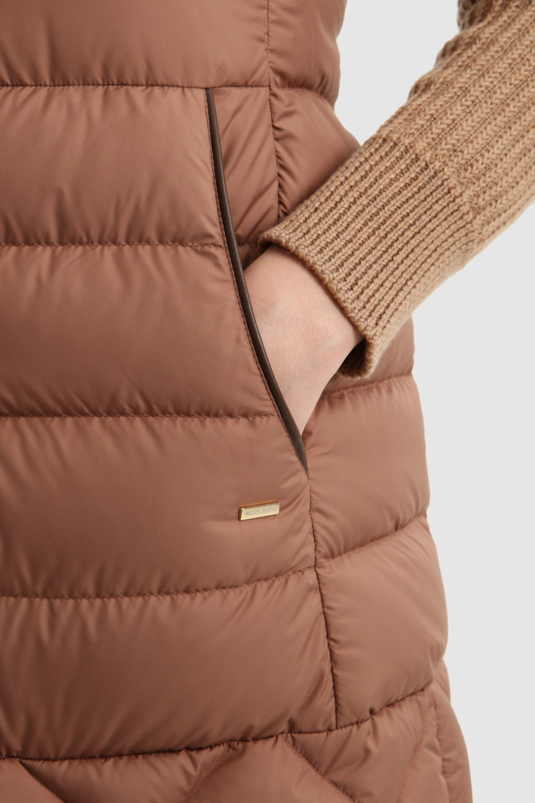 Ellis long quilted Vest