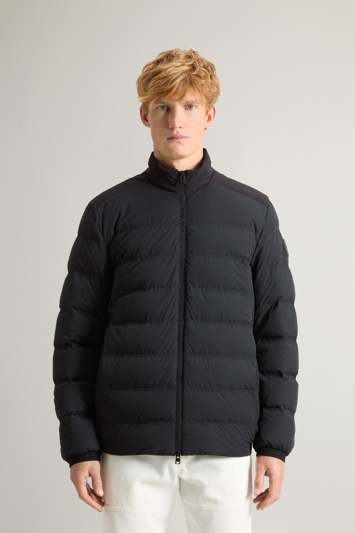 Bering Down Jacket in Stretch Nylon Black photo 1 | Woolrich