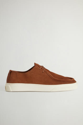 Upland Suede Lace-Up Shoes Brown | Woolrich