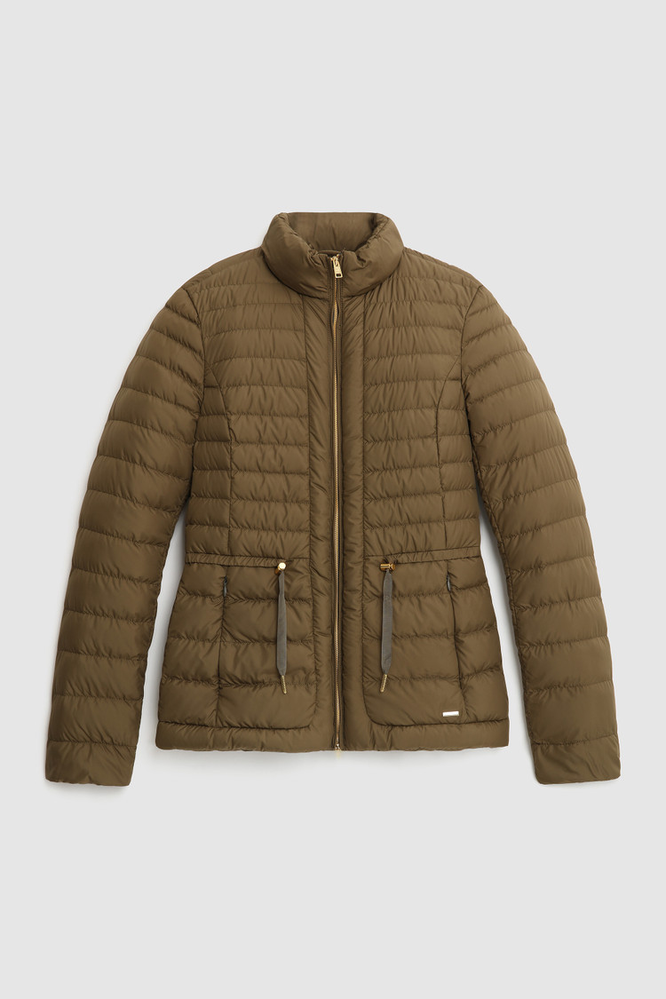 Hibiscus quilted jacket