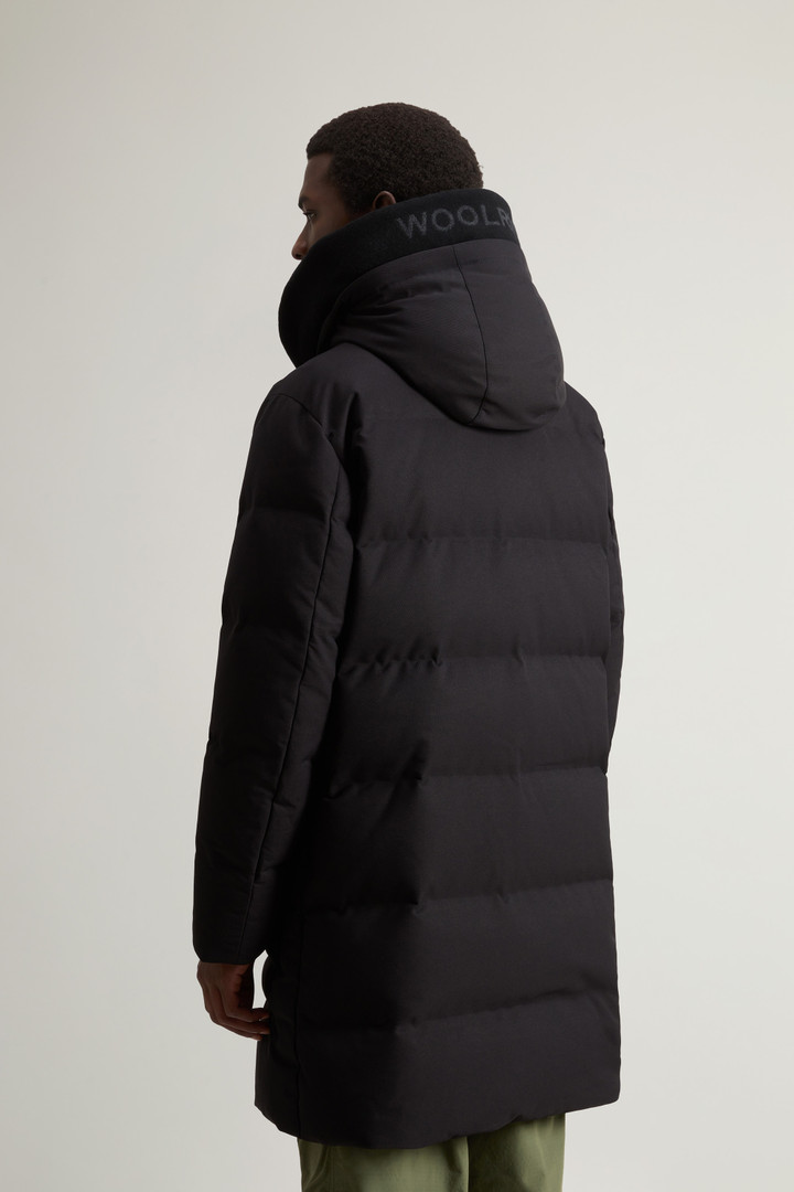 Parka avec visière amovible en laine Noir photo 3 | Woolrich