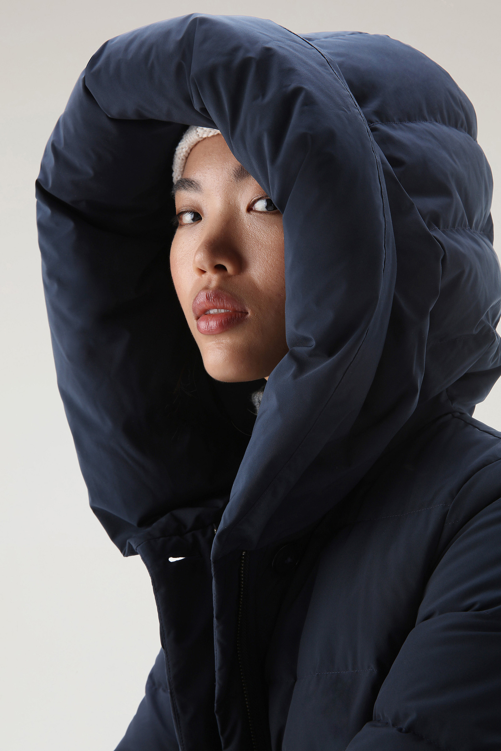 Women's Puffy Prescott Parka in Urban Touch Blue | Woolrich USA