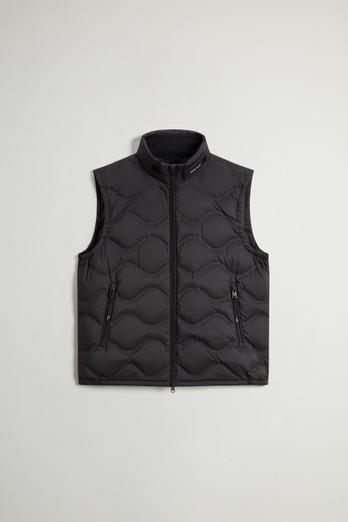 Padded Microfiber Vest Black photo 1 | Woolrich