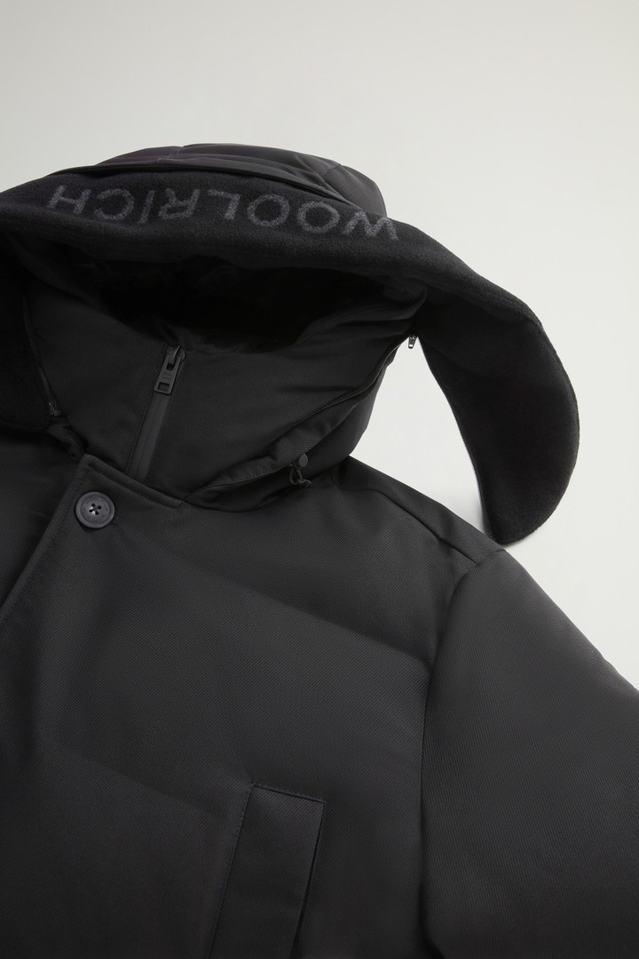 Parka with Detachable Wool Visor Black photo 8 | Woolrich