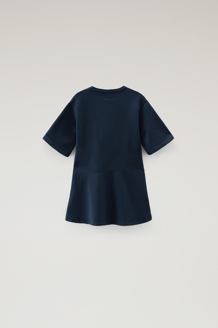 Vestito Summer da bambina in felpa di cotone Blu photo 2 | Woolrich