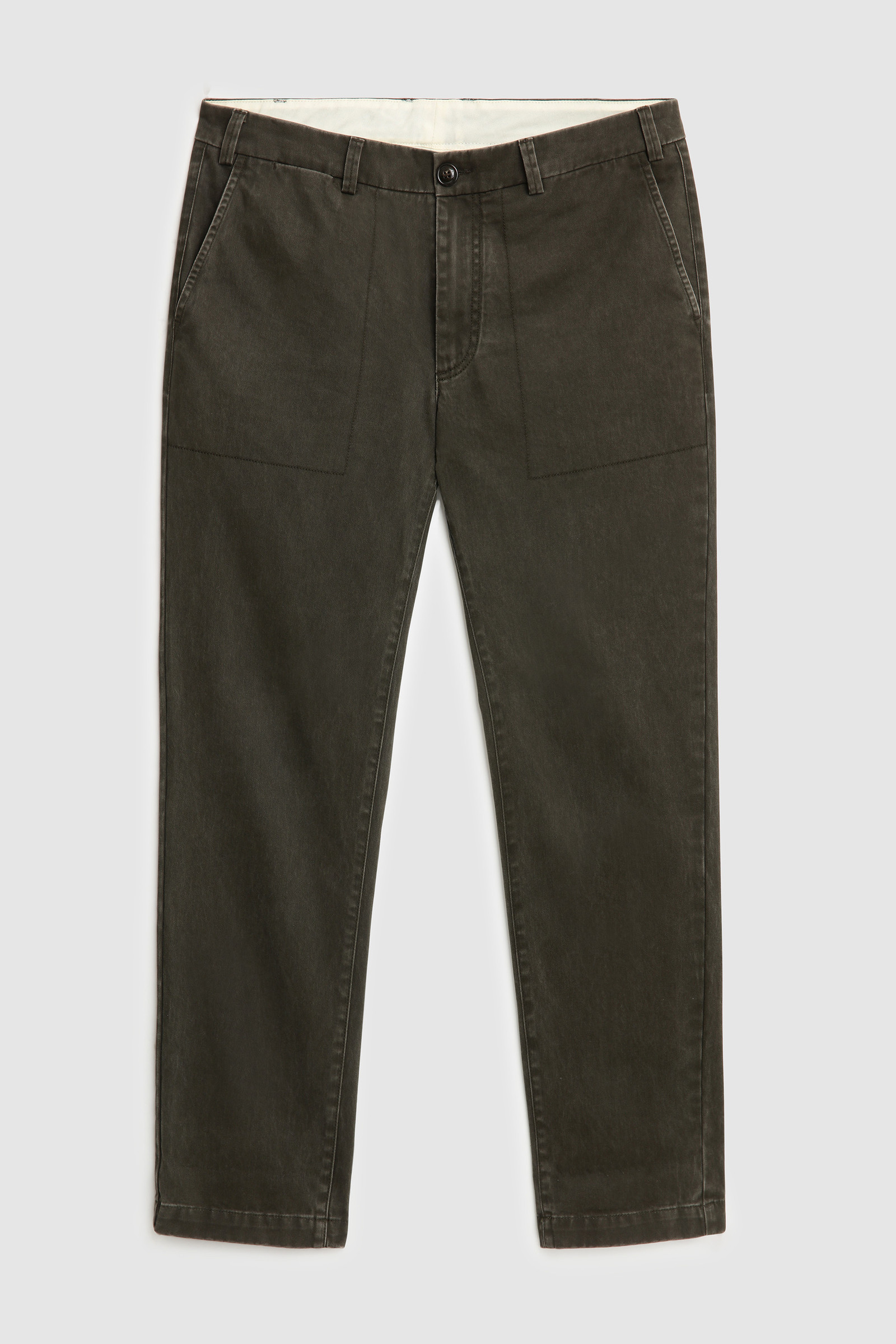 Maverick Brushed Cotton Pant Green photo 6 | Woolrich
