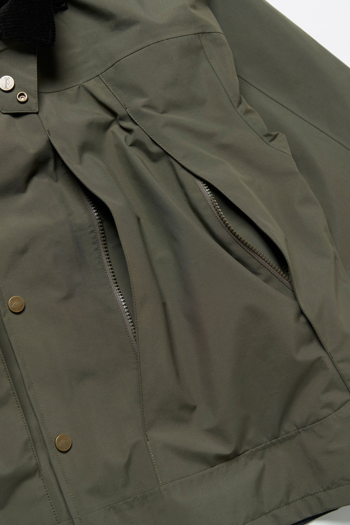 GORE-TEX Waterproof Jacket with Detachable Hood Brown photo 2 | Woolrich