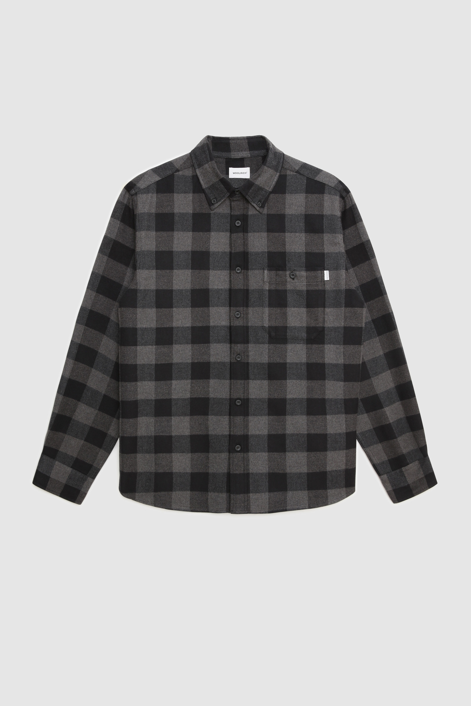 Camicia Trout Run con motivo d'archivio Buffalo Check nero photo 7 | Woolrich