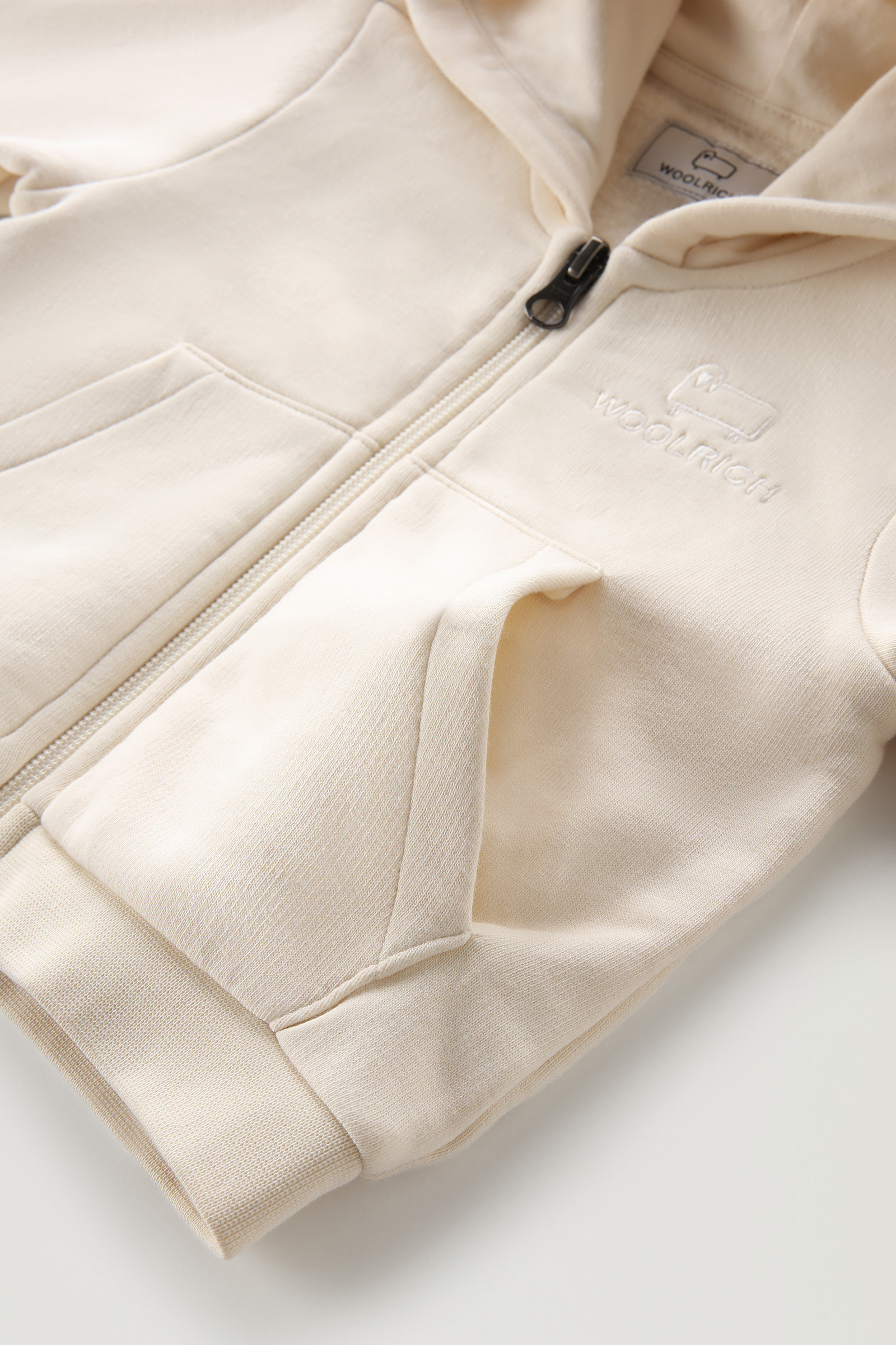 Cotton Baby Sweatshirt White photo 5 | Woolrich