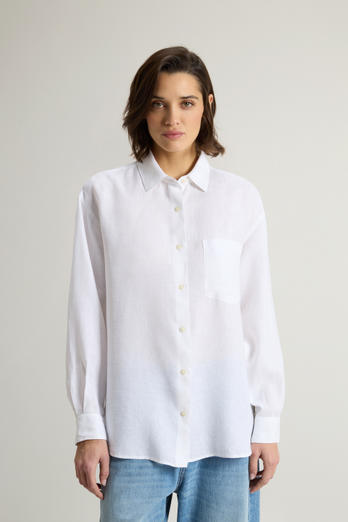 GD LINEN SHIRT White | Woolrich