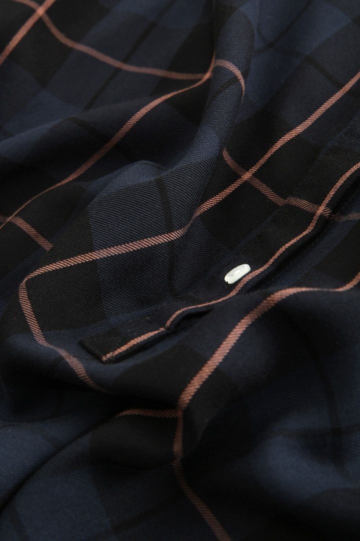 Twill Shirt with band collar