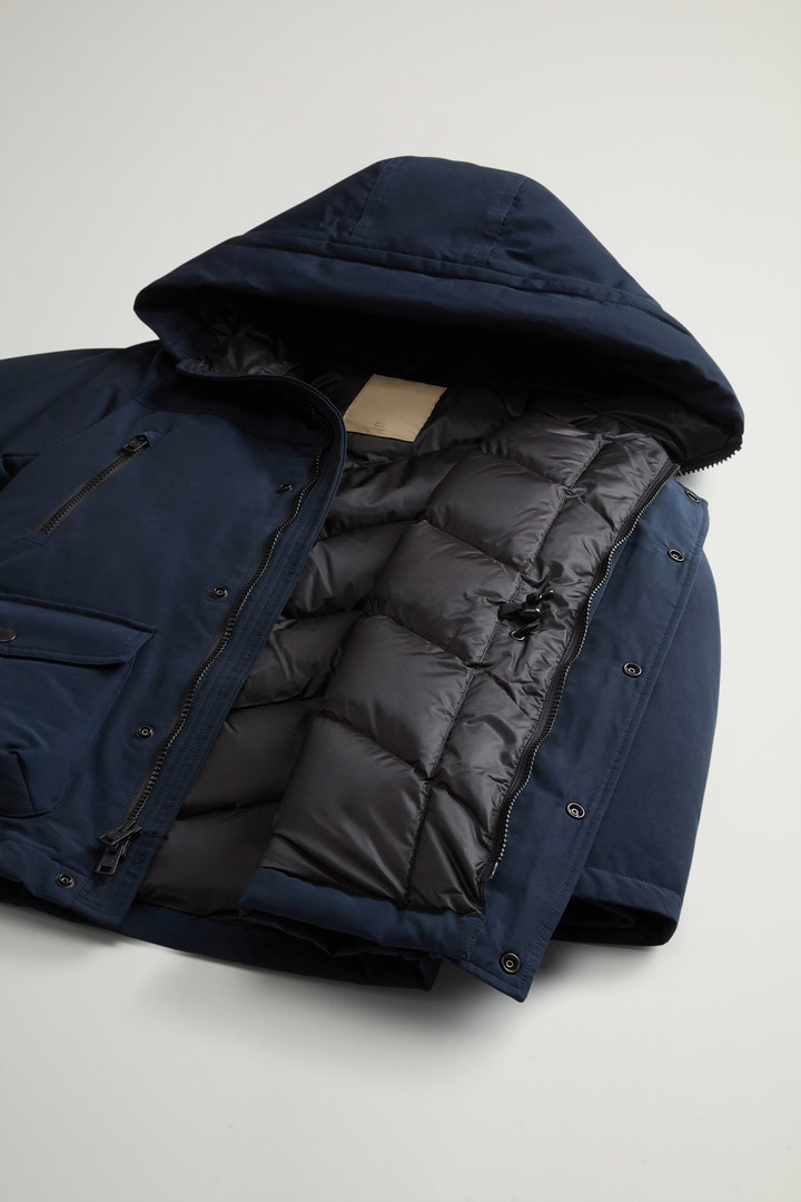 Boys’ Arctic Parka in Ramar Cloth Blue photo 7 | Woolrich