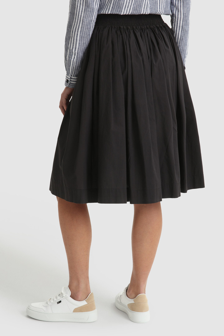 Poplin skirt