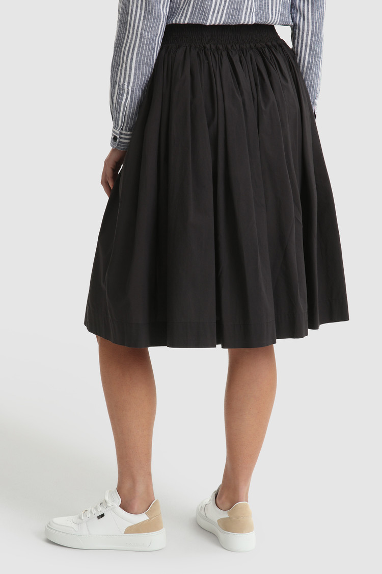 Poplin skirt