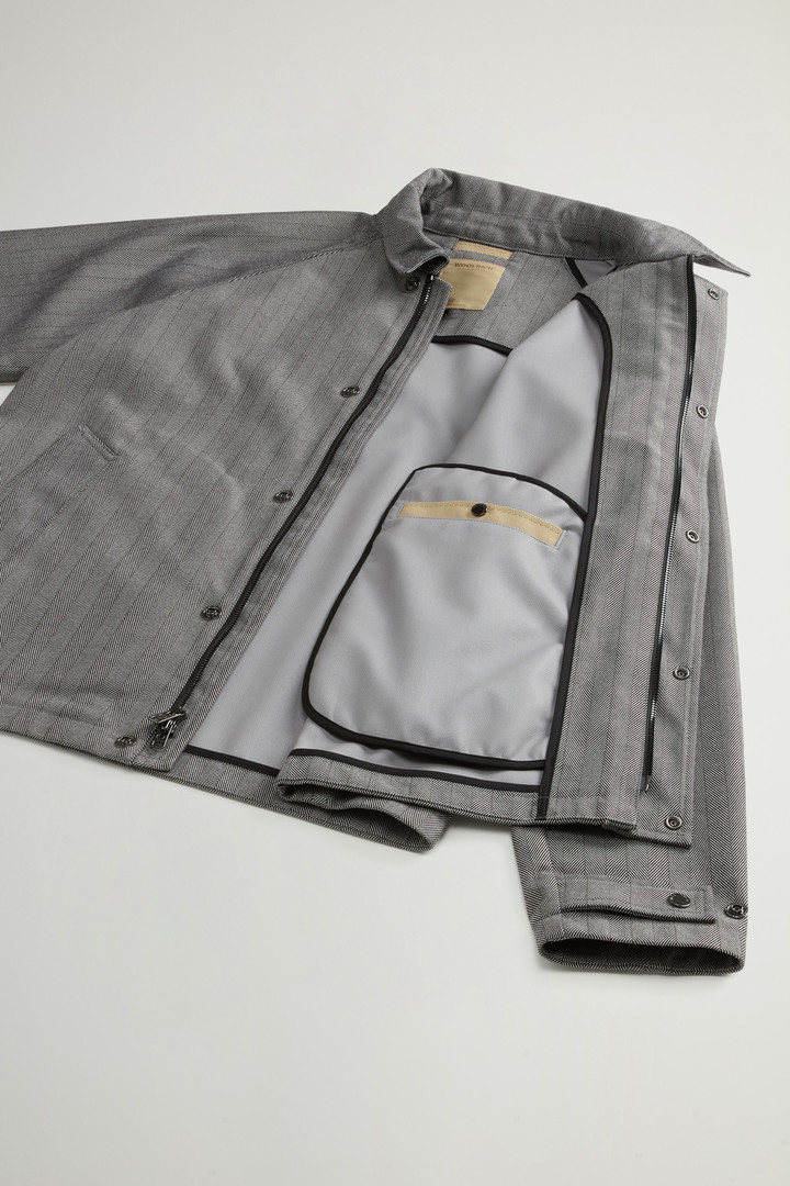 Yarn-Dyed Jacket in Three-Layer Fabric Gray photo 8 | Woolrich