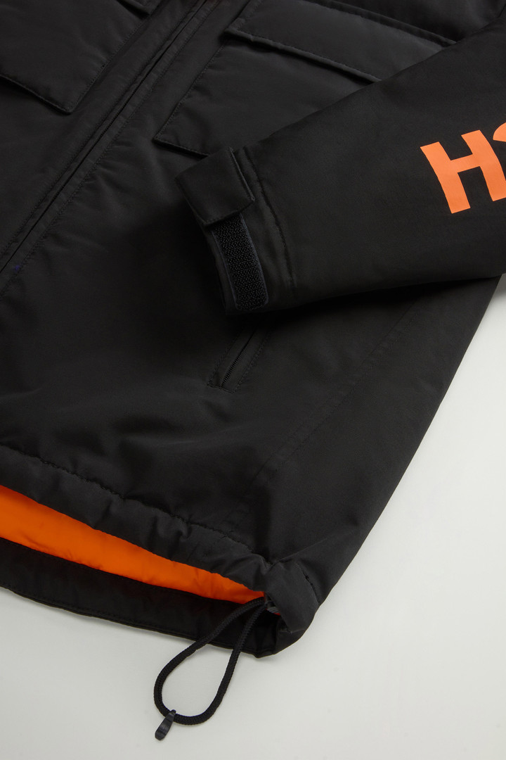 City Parka da ragazzo in Ramar Cloth Nero photo 7 | Woolrich