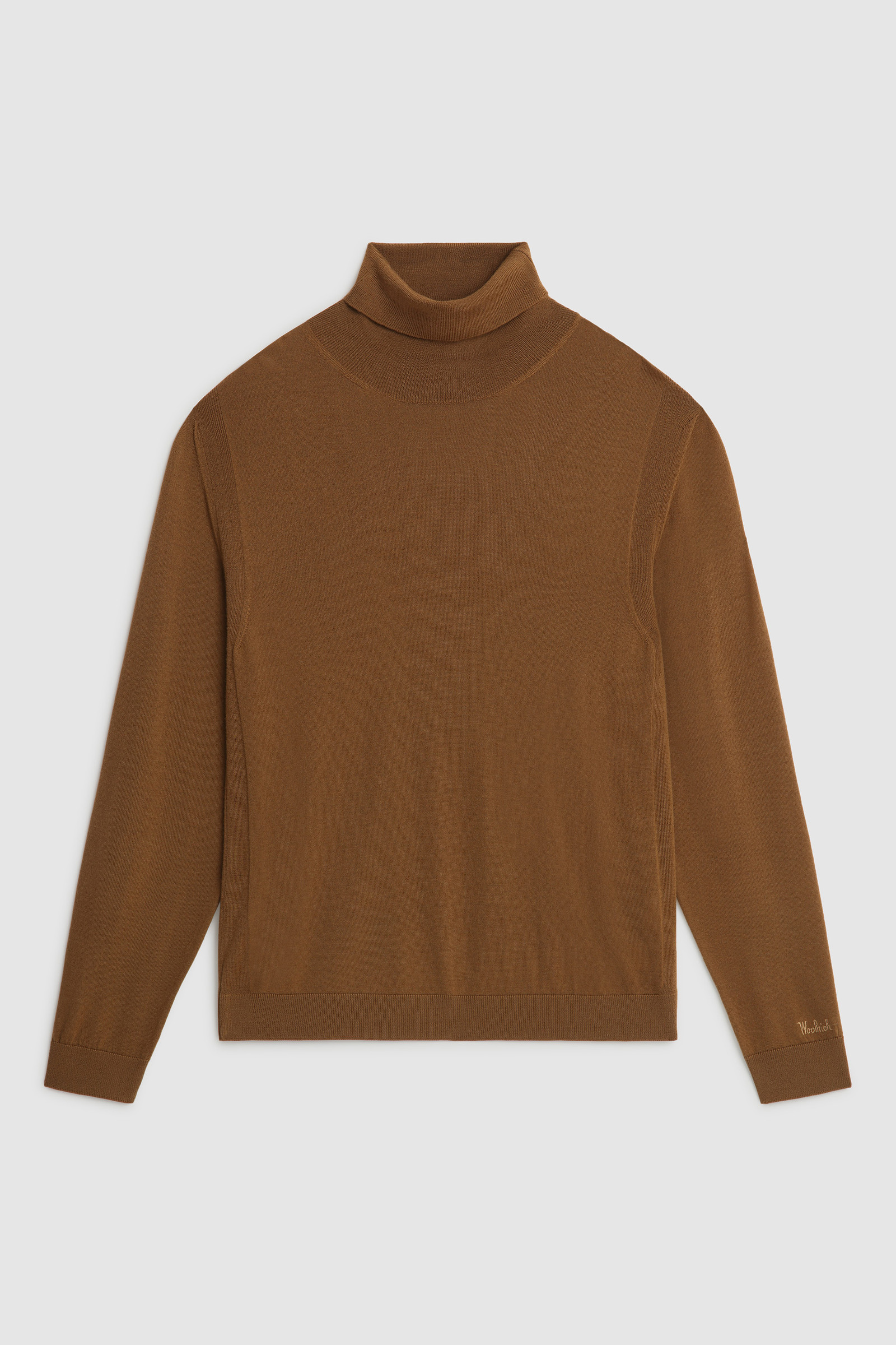 Jersey de cuello alto de lana Merino extrafina