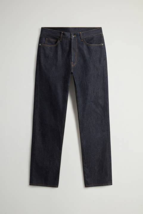 Hose aus japanischem Raw Denim Blau photo 2 | Woolrich