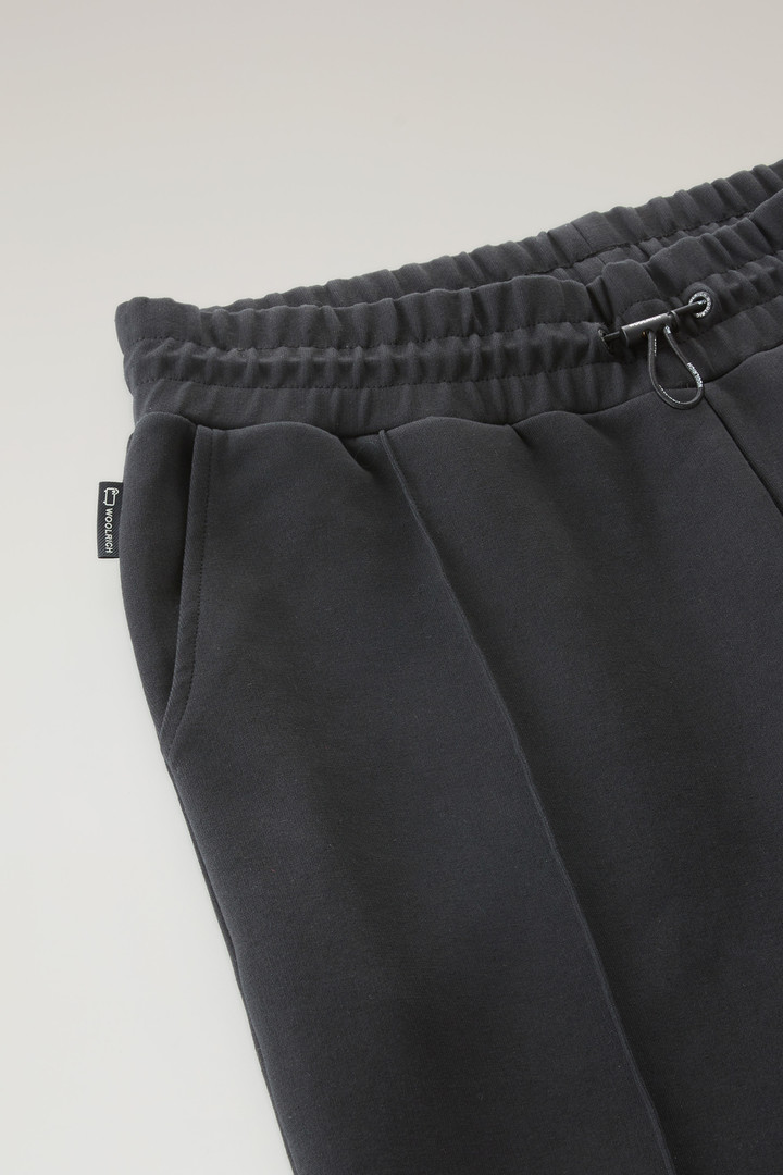 Jogger Pants in Mixed Stretch Cotton Black photo 6 | Woolrich