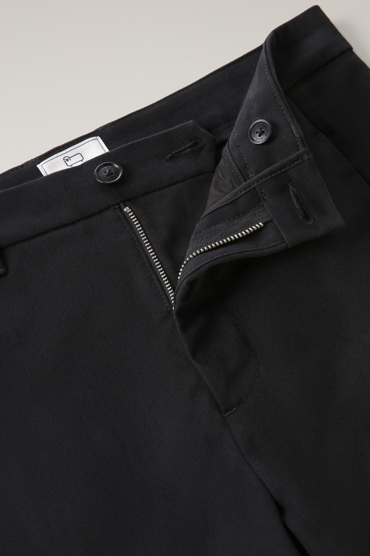 Stretch Cotton Twill Pants Black photo 2 | Woolrich