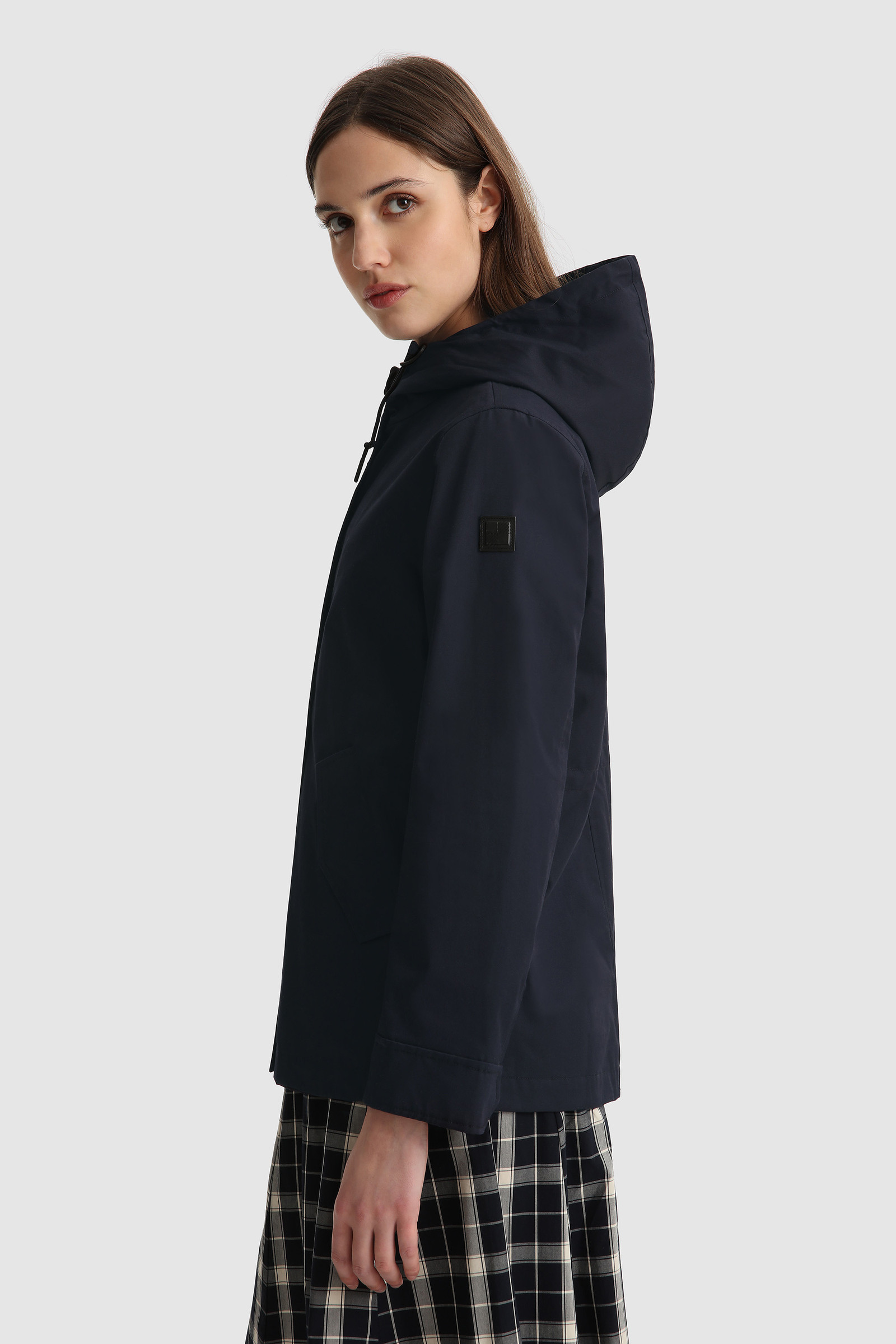 Lilac hooded jacket