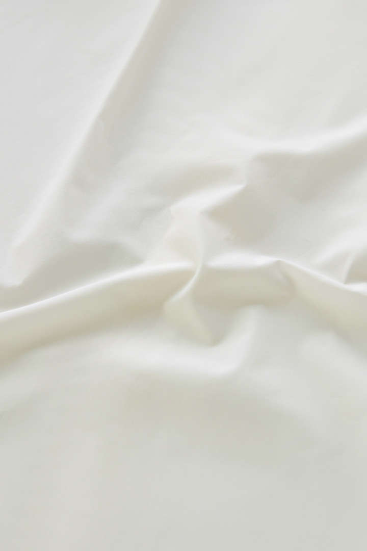 Poplin Shirt in Pure Cotton White photo 8 | Woolrich