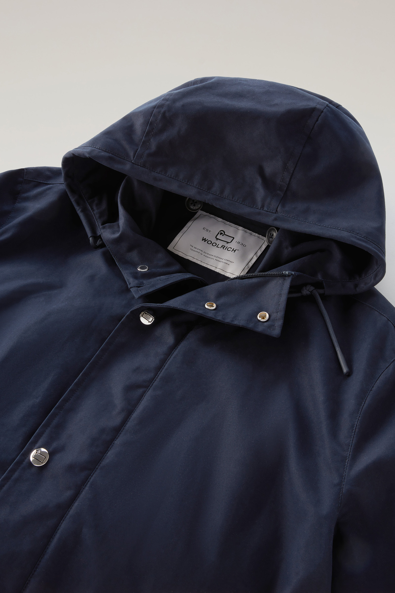 Veste Mountain 3 en 1 en coton Soft Byrd avec veste sans manches matelassée amovible bleu photo 7 | Woolrich