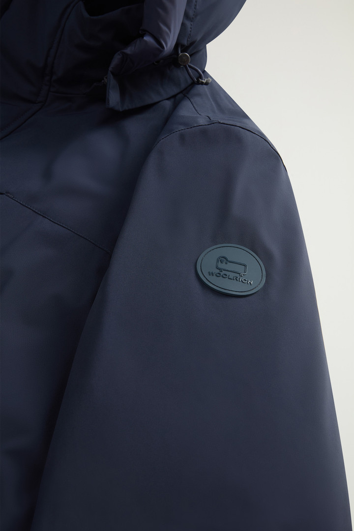 Mountain Parka in Stretch Nylon Blue photo 8 | Woolrich