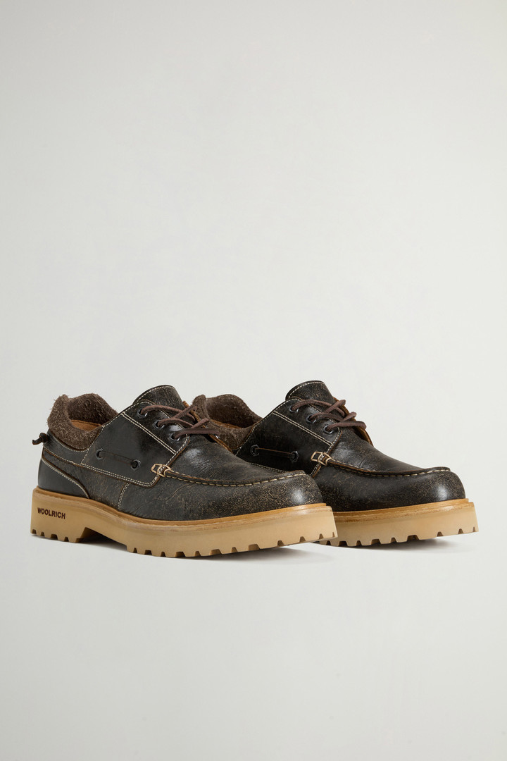Mocassini Rock in camoscio Nero photo 2 | Woolrich