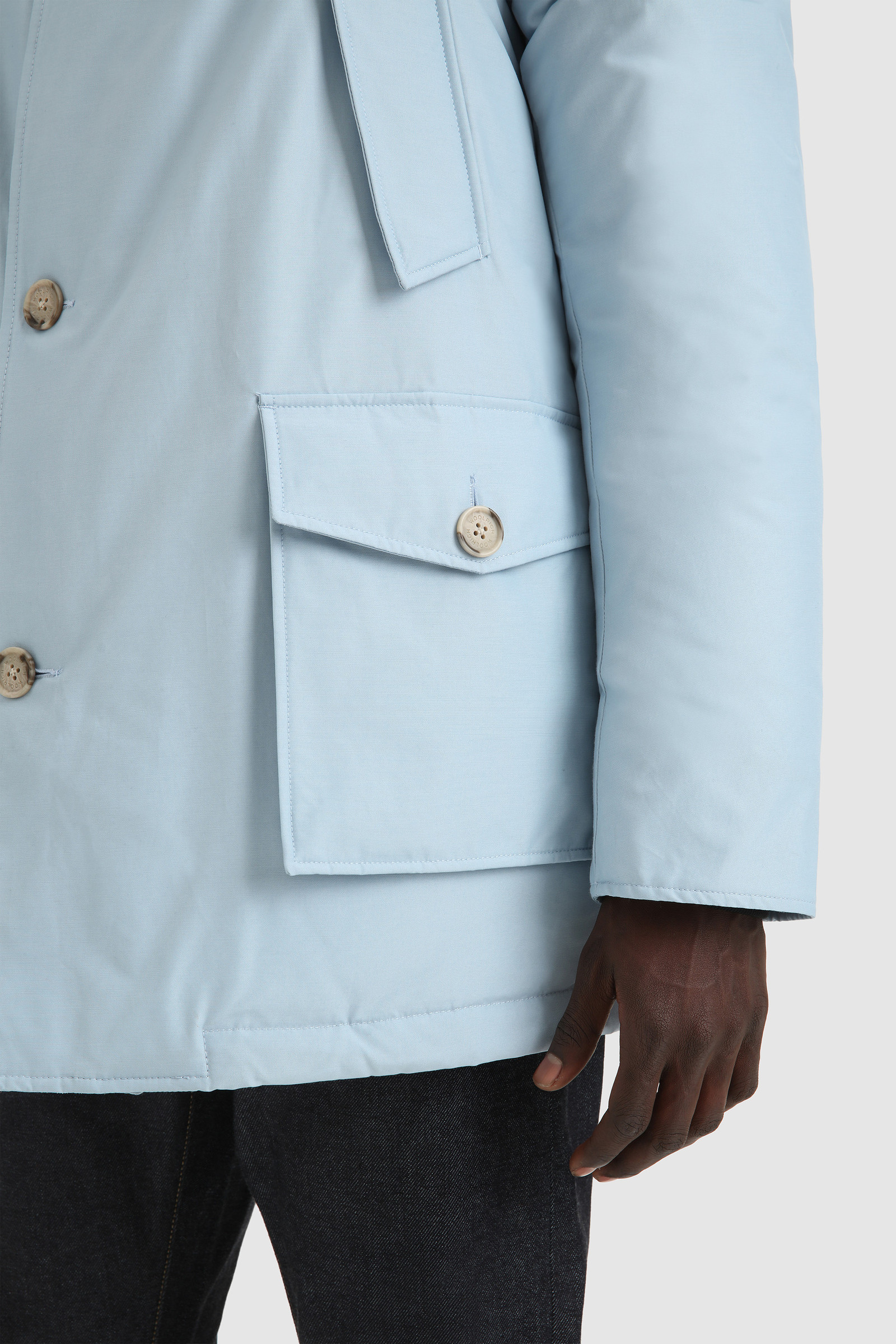 Arctic Parka with Removable Fur Blue photo 6 | Woolrich